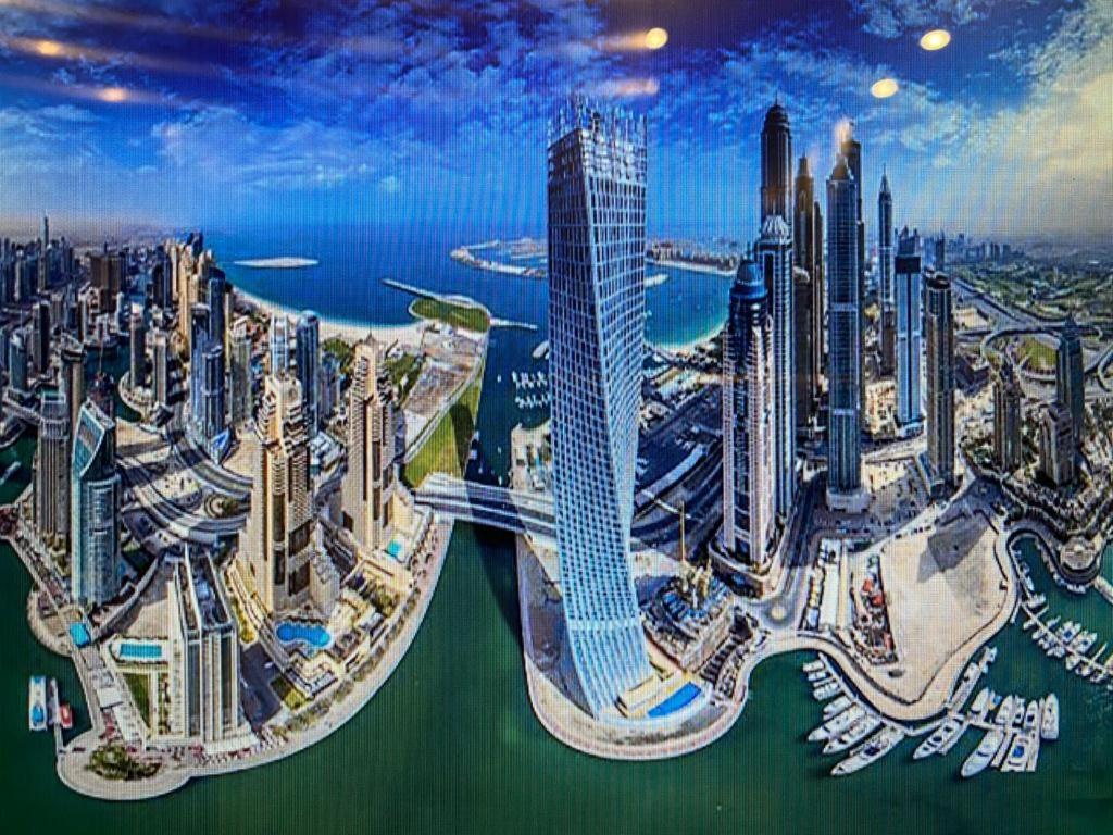 Cayan Tower Luxury Apartment With Sea View Dubai Dış mekan fotoğraf